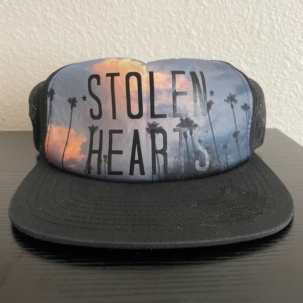 Volcom Black Mesh Trucker Hat